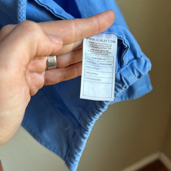 Hurley Jacket Small hooded drawstring - Picture 7 of 7